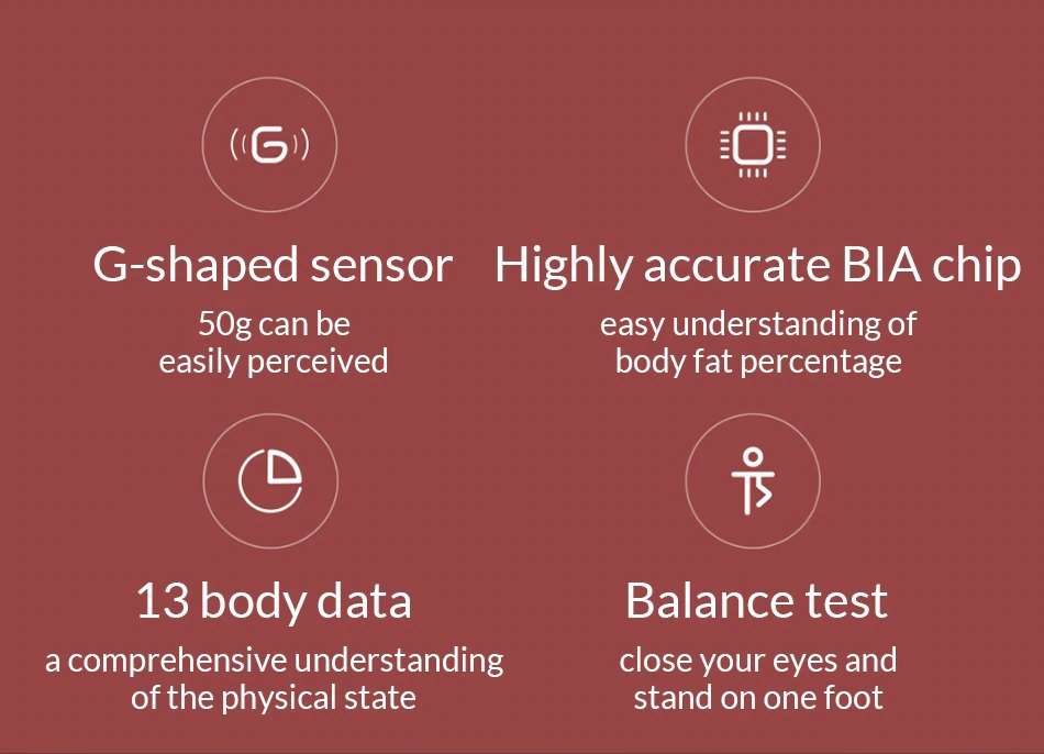 Xiaomi Mi Body Composition Scale 2 chytra osobni vaha s merenim telesneho tuku 8